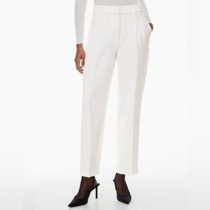 Aritzia Wilfred Carrot Pant in Light Birch